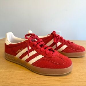 Adidas Gazelle Red Women’s Sneakers - Size 8